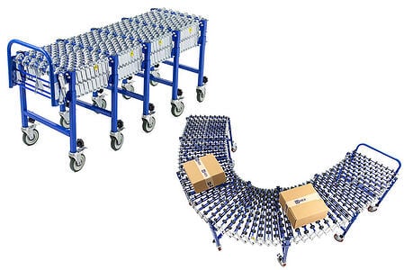 skate wheel roller conveyor